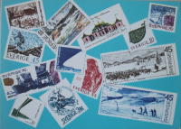 Linn&eacute;s Resor  1978 postverket kort  PF   A83   i Gott skick. ....Oskriven   Post Frisk.