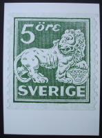 Lejon postverket kort 1973  PF   A34 