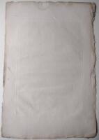 Vue des restes de la Ville de Mottya dans l&rsquo;isle de St Pantaleo + Plan d&rsquo;une saline pres l&rsquo;isle de St Pantaleo entre trapani et Marcalla