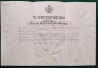 Utn&auml;mning till Konsul i Lausanne (Schweiz) och n&auml;rliggande kantoner 1963.