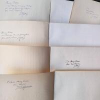 MINNESTAL H&Aring;LLNA I G&Ouml;TEBORGS K. VETENSKAPS- OCH VITTERHETS-SAMH&Auml;LLE &Aring; DESS H&Ouml;GTIDSDAGAR 1938-1964 (5 vol.) (samtliga med dedikation)