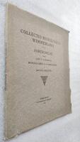 Collectio runologica Wimmeriana. Fortegnelse over Ludv. F. A. Wimmers runologiske o.a. samlinger i det Kgl. bibliotek.