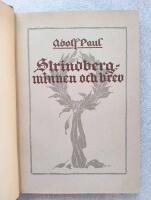STRINDBERG-MINNEN OCH BREV,&nbsp;MED 2 PORTR&Auml;TT