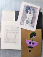 max walter svanberg grafik /  graphique (inkl. 3 signerade grafiska blad) 