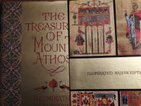 THE TREASURES OF MOUNT ATHOS- ILLUMINATED MANUSCRIPTS- Miniatures-Headpieces-Initial Letters. VOLUME 1