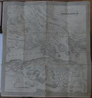 Plan-Karta &ouml;fver STOCKHOLM sammandragen och graverad i sten af C. F. Str&ouml;m. Renoverad 1853