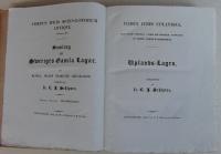 Uplands-lagen. Codex Iuris Uplandici, cum notis criticis, variis lectionibus, glossario et indice nominum propriorum.