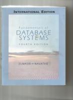 Fundamentals of Database Systems