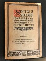 Sociala studier F&ouml;rs&ouml;k til belysning af nutidens samh&auml;llsutveckling