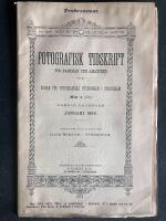 Fotografisk tidskrift januari 1890