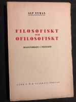 Filosofiskt och ofilosofiskt &ndash; Dagsverken i Pressen