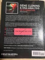 Gene Cloning and DNA Analysis: An Introduction, 6th Edition