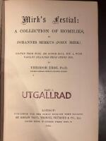 Kirks Festial A collection of Homilies by Johannes Mirkus (John Mirk) Edited From Bodl Ms Hough Eccl Top. 4 With Varian Readings From other Mss.