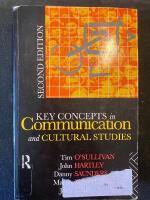 Key concepts in communication and cultural studies