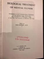 Biological treatment of mental illness. Proceedings of the II International Conference of the Manfred Sakel Foundation.