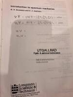 Introduction to quantum mechanics