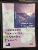 Statistics and chemometrics for analytical chemistry