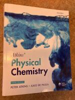 Atkins' physical chemistry