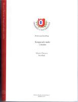 Kropp och makt i r&ouml;relse