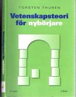 Vetenskapsteori f&ouml;r nyb&ouml;rjare