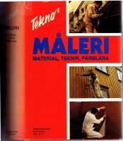 Tekno's M&aring;leri -  material, teknik, f&auml;rgl&auml;ra