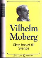 Sista brevet till Sverige