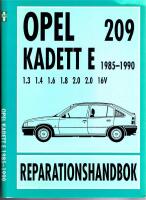 Opel Kadett E 1985-1990 / 1,3, 1,4, 1,6, 1,8, 2,0, 16 v