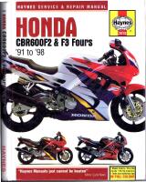 HONDA CBR600F2 & F3 Fours 91 to 98