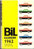 Bilkalendern 1962