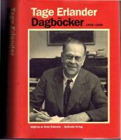 Tage Er516lander Dagb&ouml;cker 1956-1949Dagb&ouml;cker