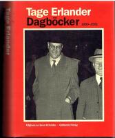 Tage Erlander Dagb&ouml;cker 1950-1951