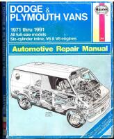 Dodge & Plymouth Vans 1971 thru 1991