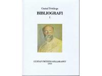 GUSTAF  FR&Ouml;DINGS  BIBLIOGRAFI  I-II