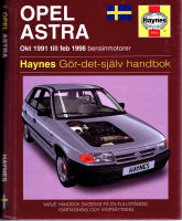 OPEL ASTRA okt 1991 till feb 1998 bensinmotorer