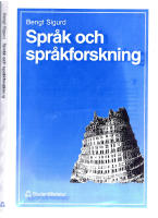 Spr&aring;k och spr&aring;kforskning