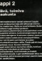 LAPPI  2 - El&auml;v&auml;, toimiva maakunta