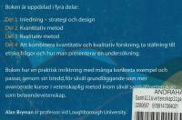 Samh&auml;llsvetenskapliga metoder