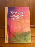 Forskningsuppsatsens retorik