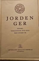 Jorden ger Svenska forskningar och fynd fr&aring;n senare &aring;r