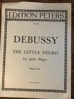 Debussy: The little Negro, Piano solo