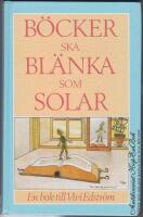 B&ouml;cker ska bl&auml;nka som solar