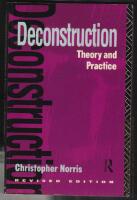 Deconstruction-theory and practice
