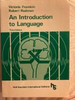 An introduction to language
