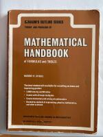 Mathematical Handbook of formulas and tables