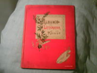 Album f&ouml;r litteratur och kost