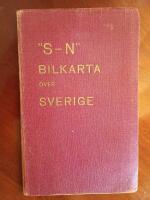 "S-N" Bilkarta &ouml;ver Sverige