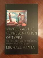 Mimesis as the representation of types : the historical and psychological basis of an aesthetic idea