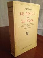 Le Rouge et le Noir. Chronique du XIXe Si&egrave;cle