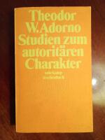 Studien zum autorit&auml;ren Charakter