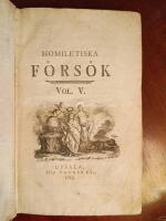 Homiletiska F&ouml;rs&ouml;k. Vol. V.